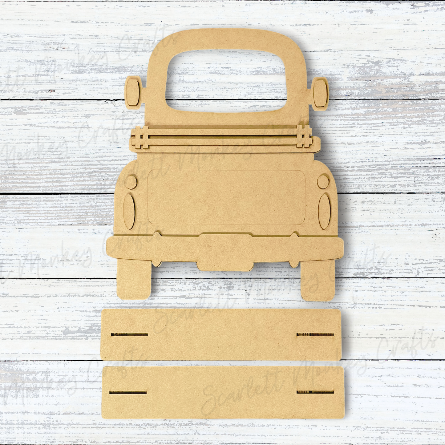 Farm Truck Interchangeable Base - Paintable Project