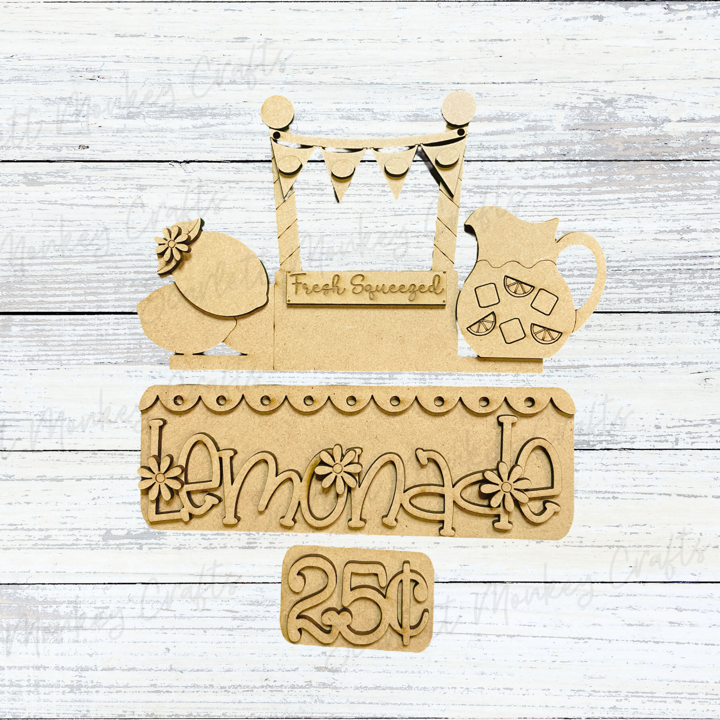 Lemonade Interchangeable - Paintable Project