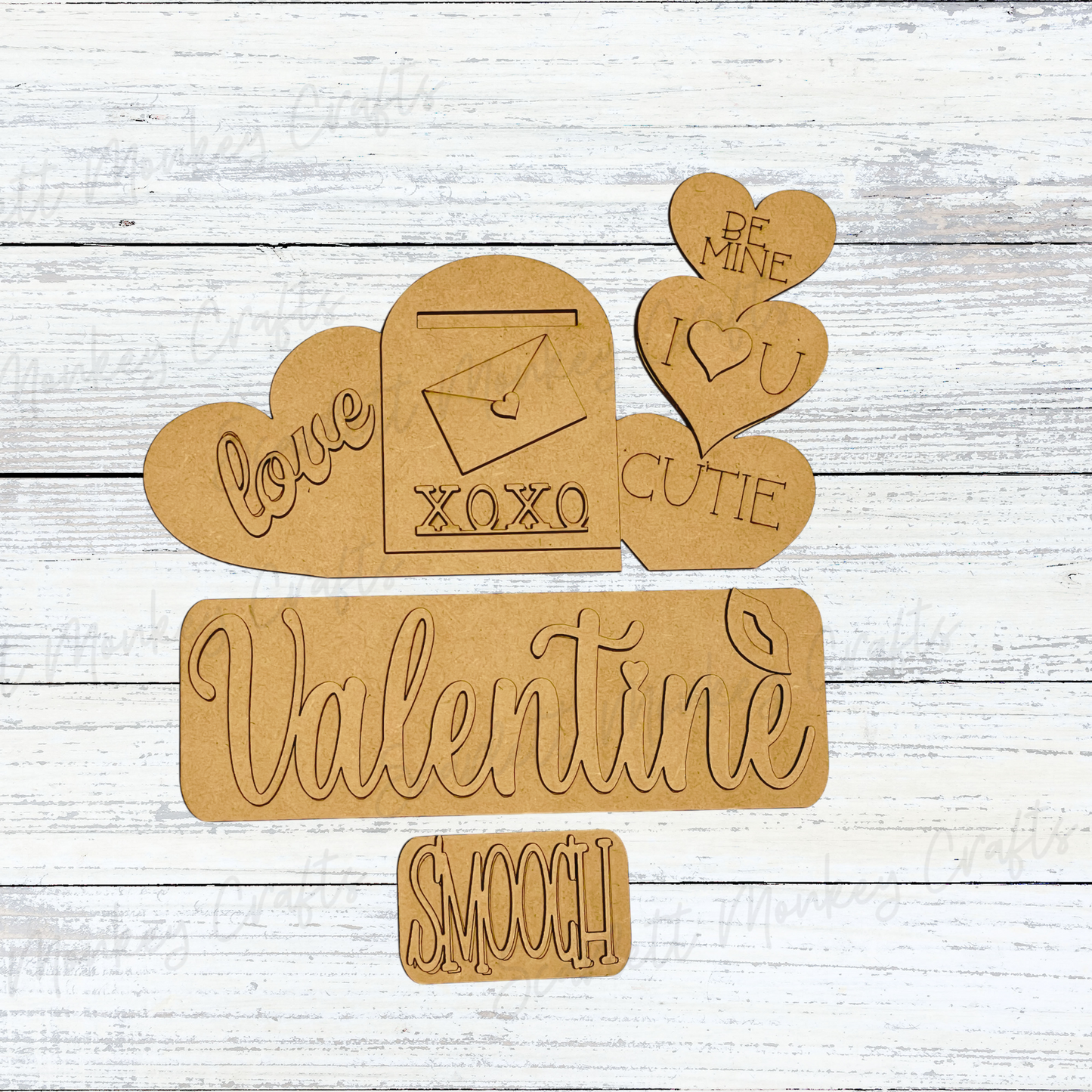 Valentine Interchangeable - Painted