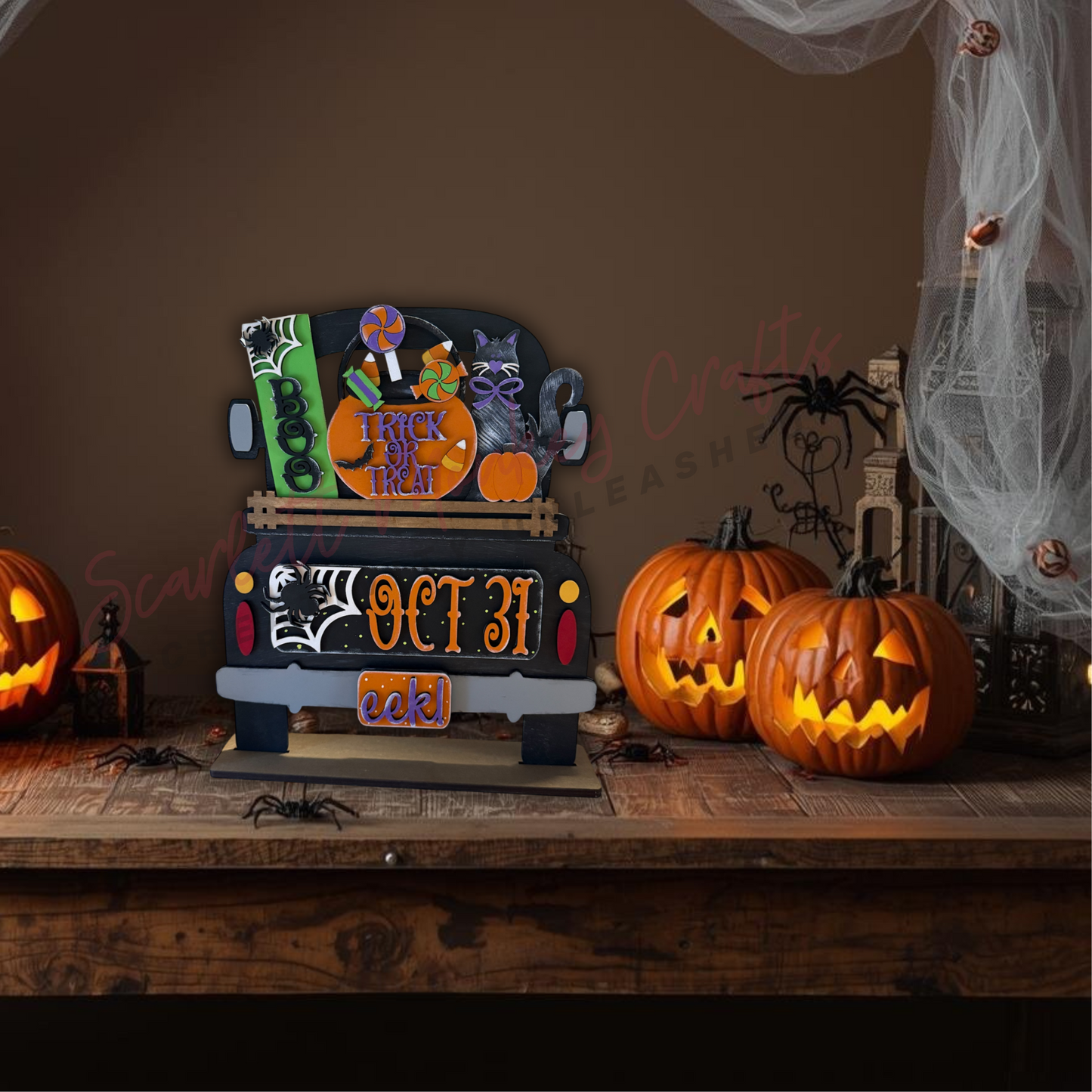 Trick or Treat Interchangeable - Paintable Project