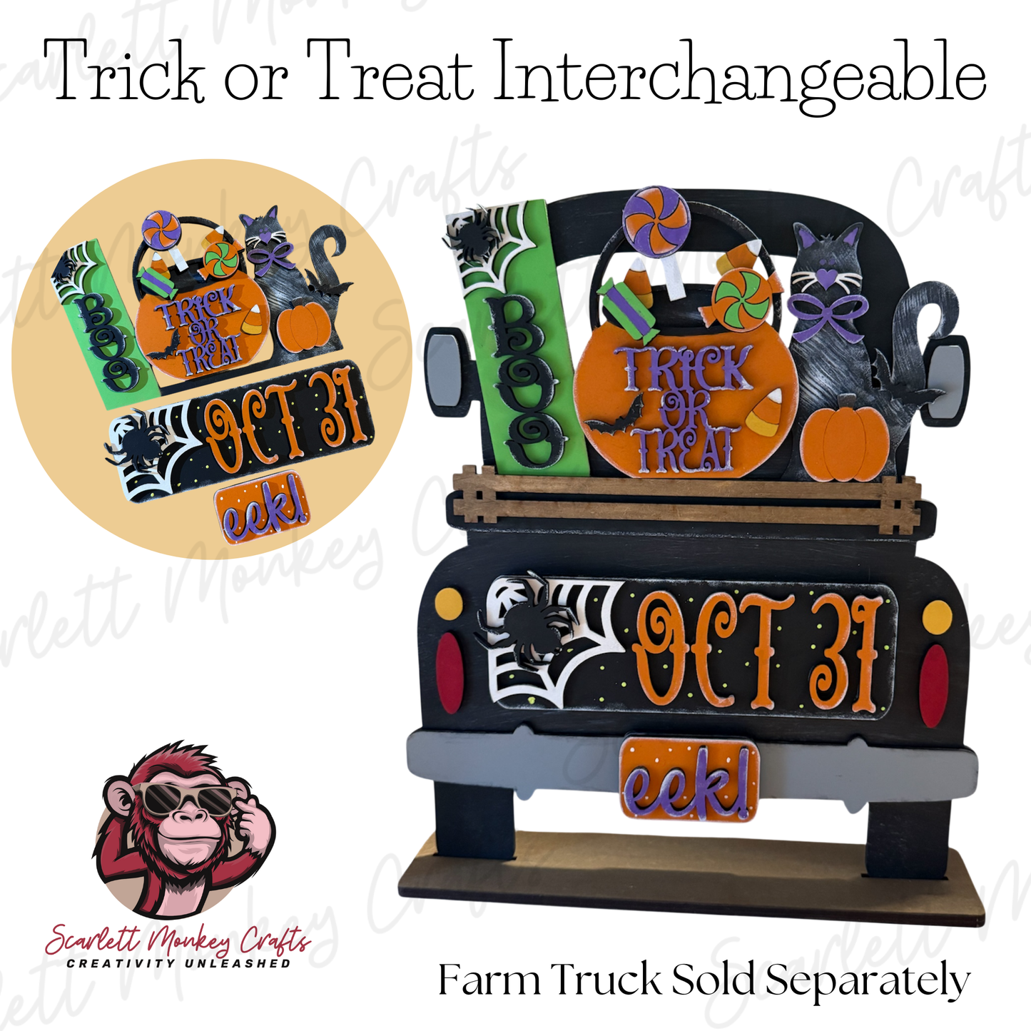 Trick or Treat Interchangeable