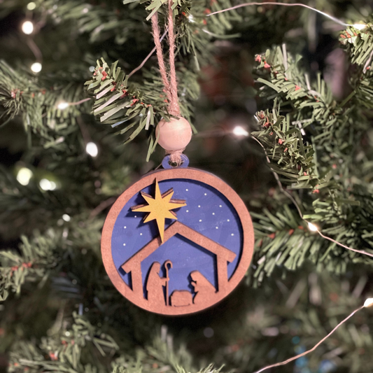 Christmas Ornament - Nativity Scene