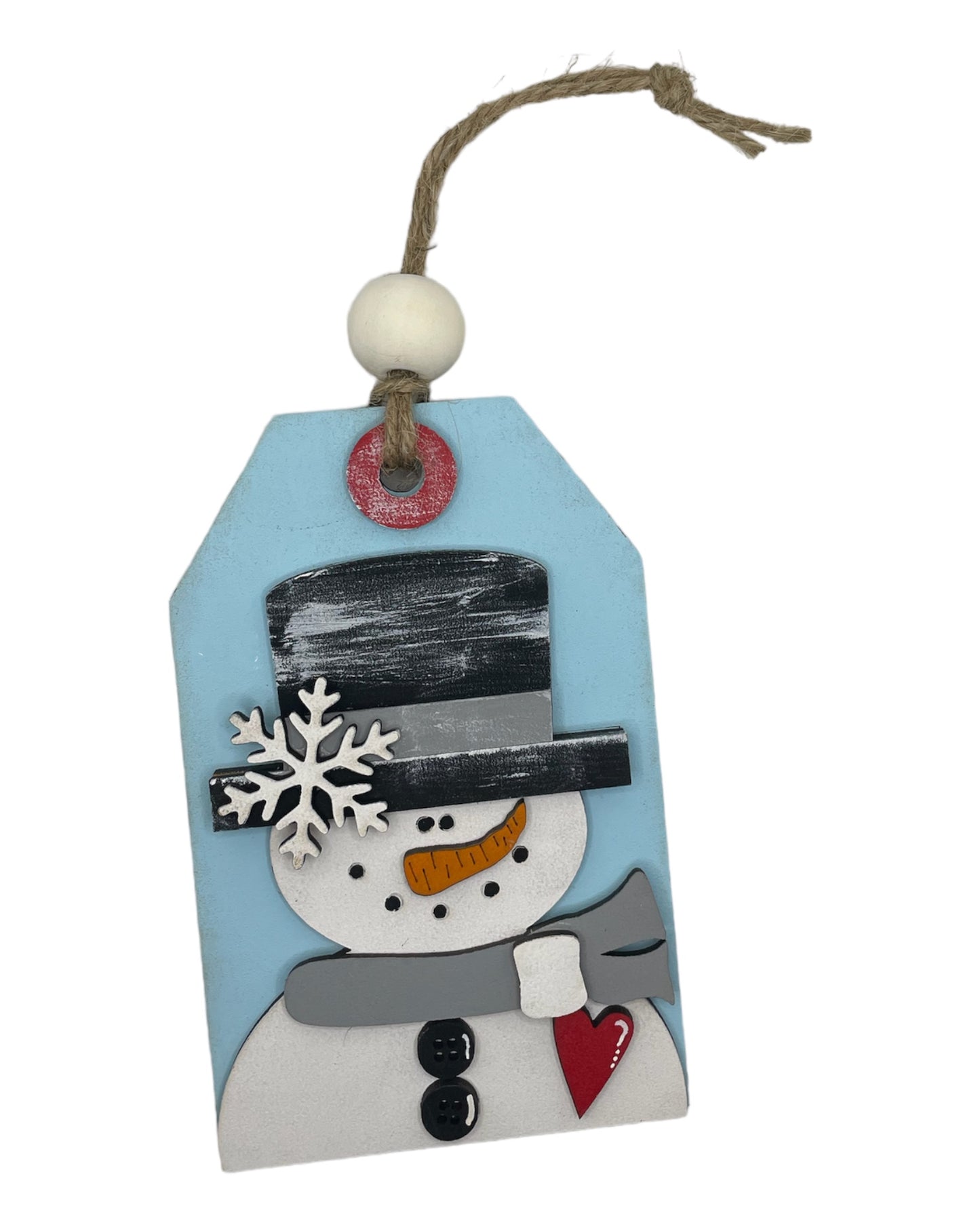 Christmas Ornament - Snowman - Money/Gift Card Holder
