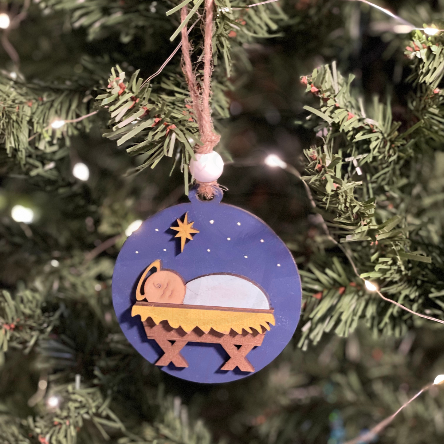 Christmas Ornament - Manger