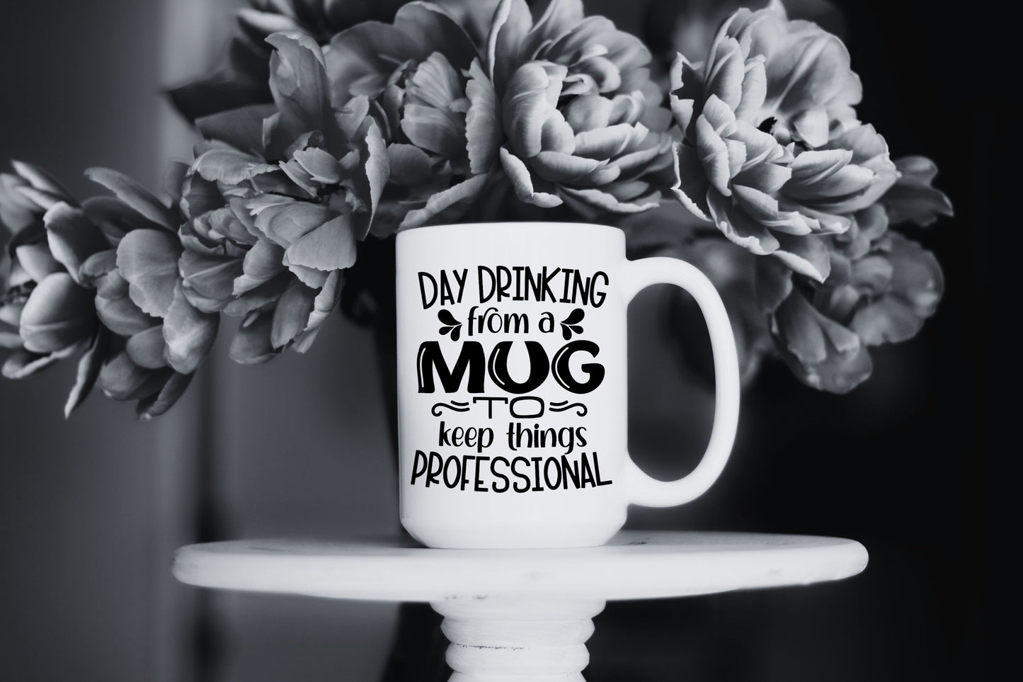 Funny Day Drinking 15oz Ceramic Coffee Mug
