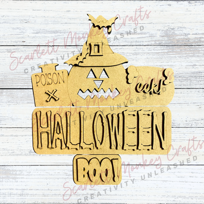 Halloween Interchangeable Paintable Project