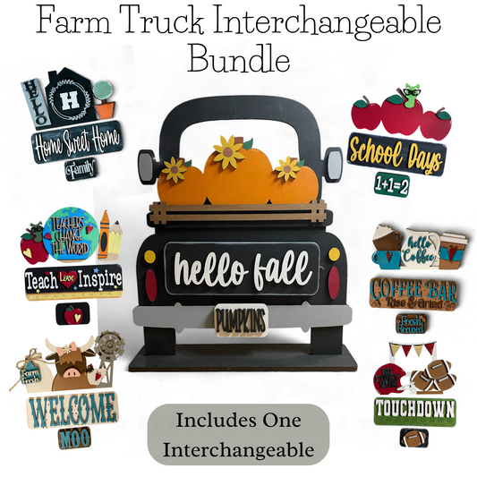 Farm Truck Interchangeable Starter Bundle