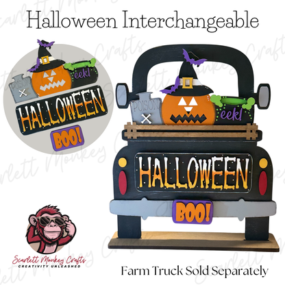 Halloween Interchangeable Paintable Project