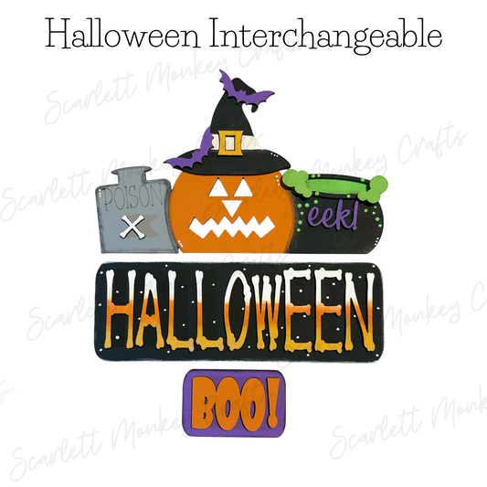 Halloween Interchangeable - Painted
