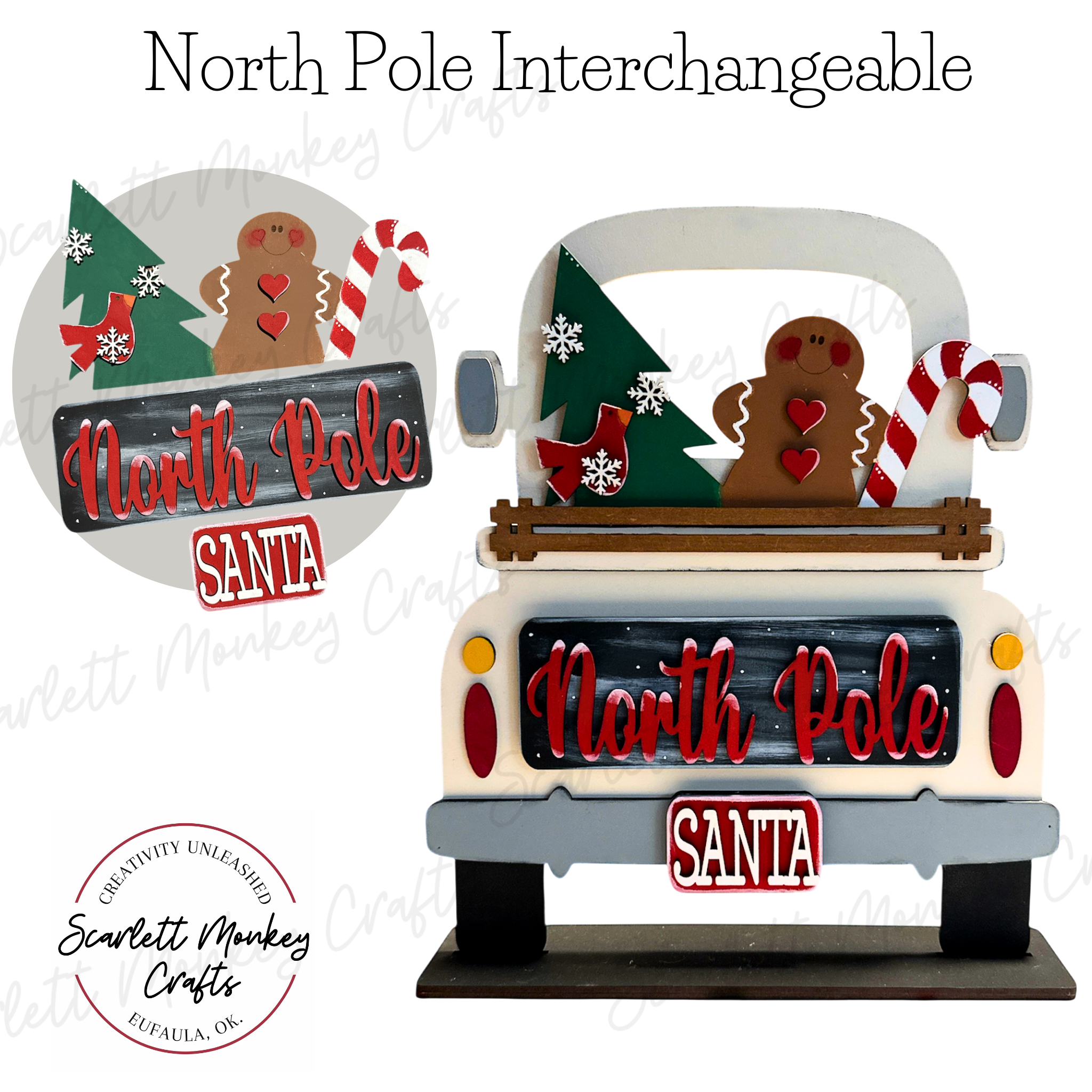 North Pole Interchangeable - Painted