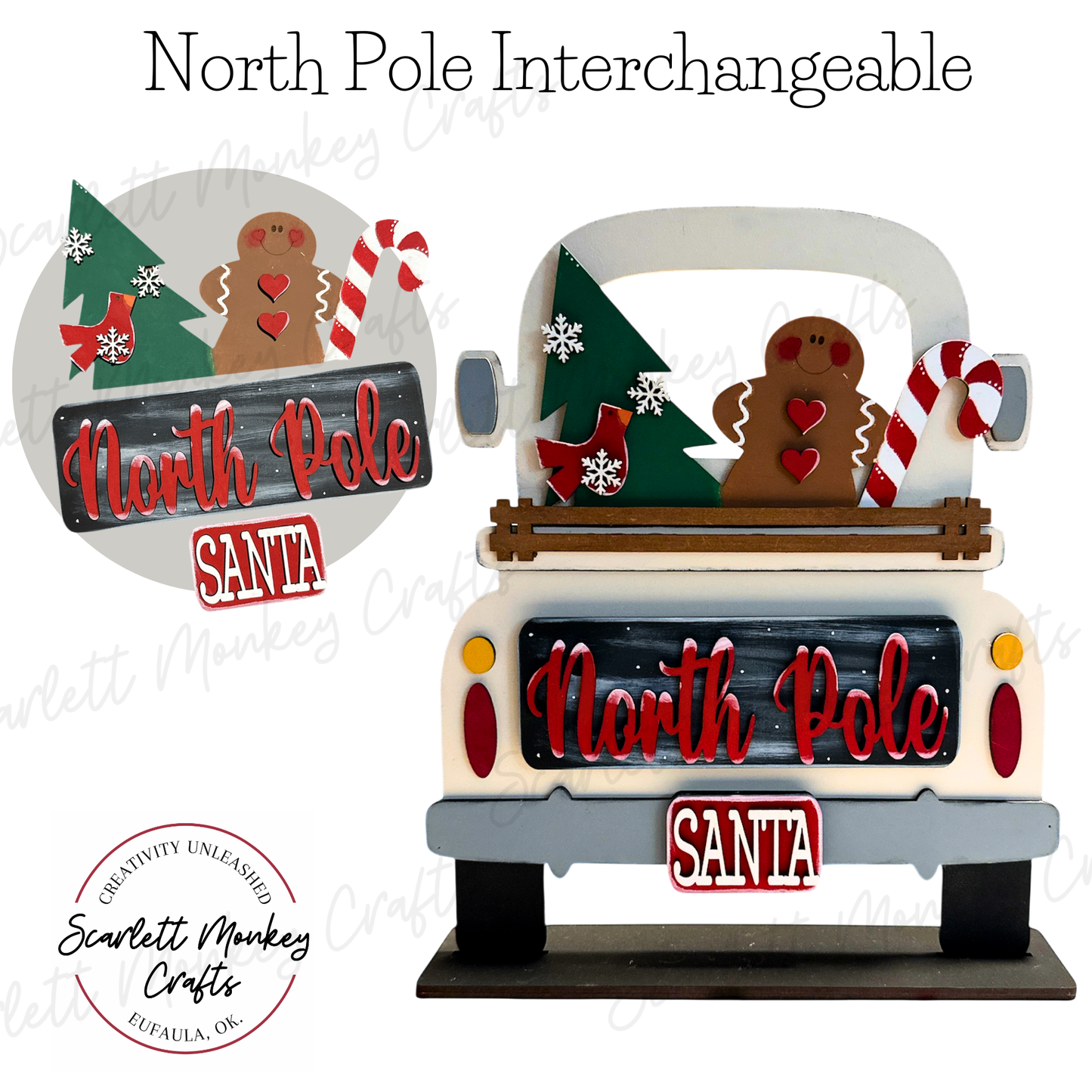 North Pole Interchangeable - Painted