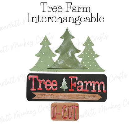 Tree Farm Interchangeable - Painted