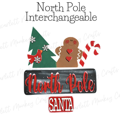 North Pole Interchangeable - Painted