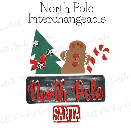 North Pole Interchangeable - Painted