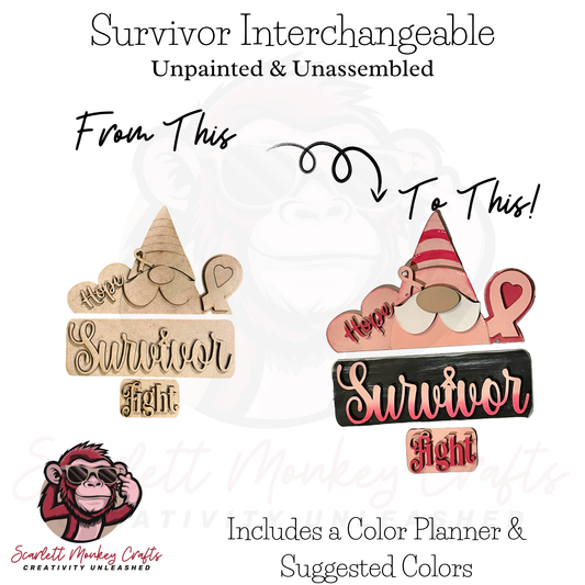 Paintable Survivor Interchangeable