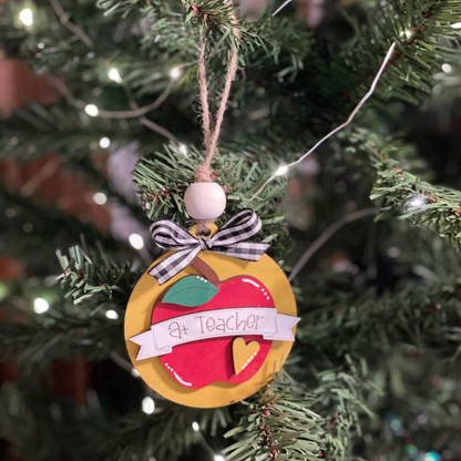 Christmas Ornament - A+ Teacher