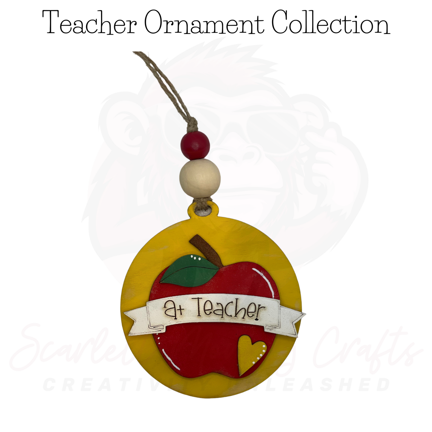 Christmas Ornament - A+ Teacher