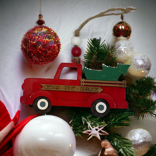 Christmas Ornament - Red Truck