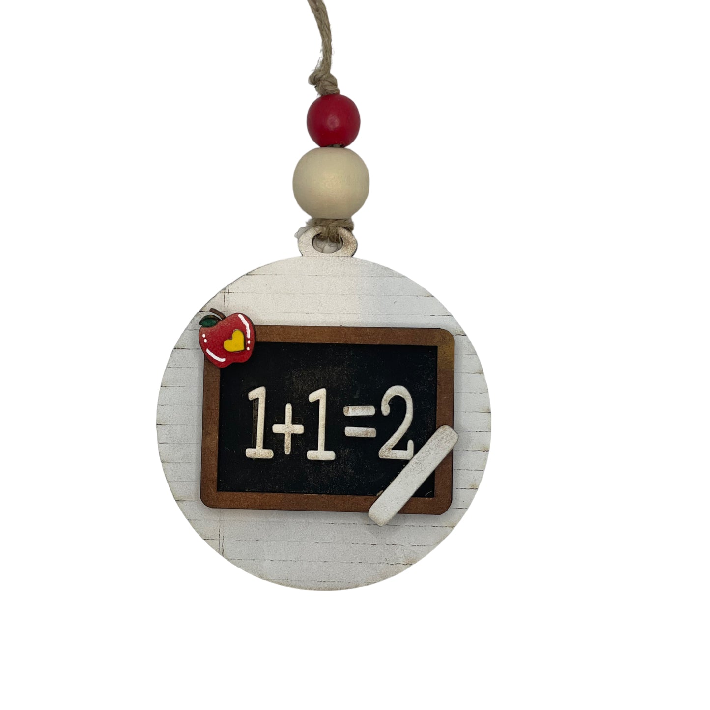 Christmas Ornament - Math Chalkboard
