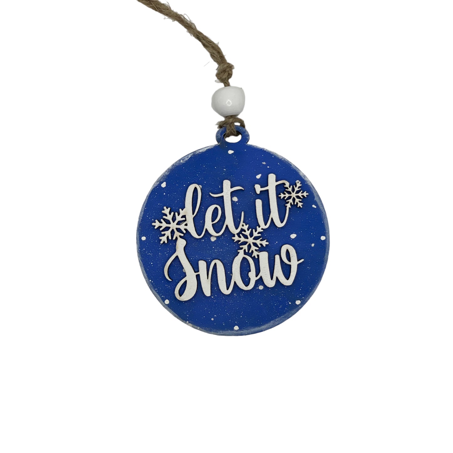 Christmas Ornament - Let it Snow