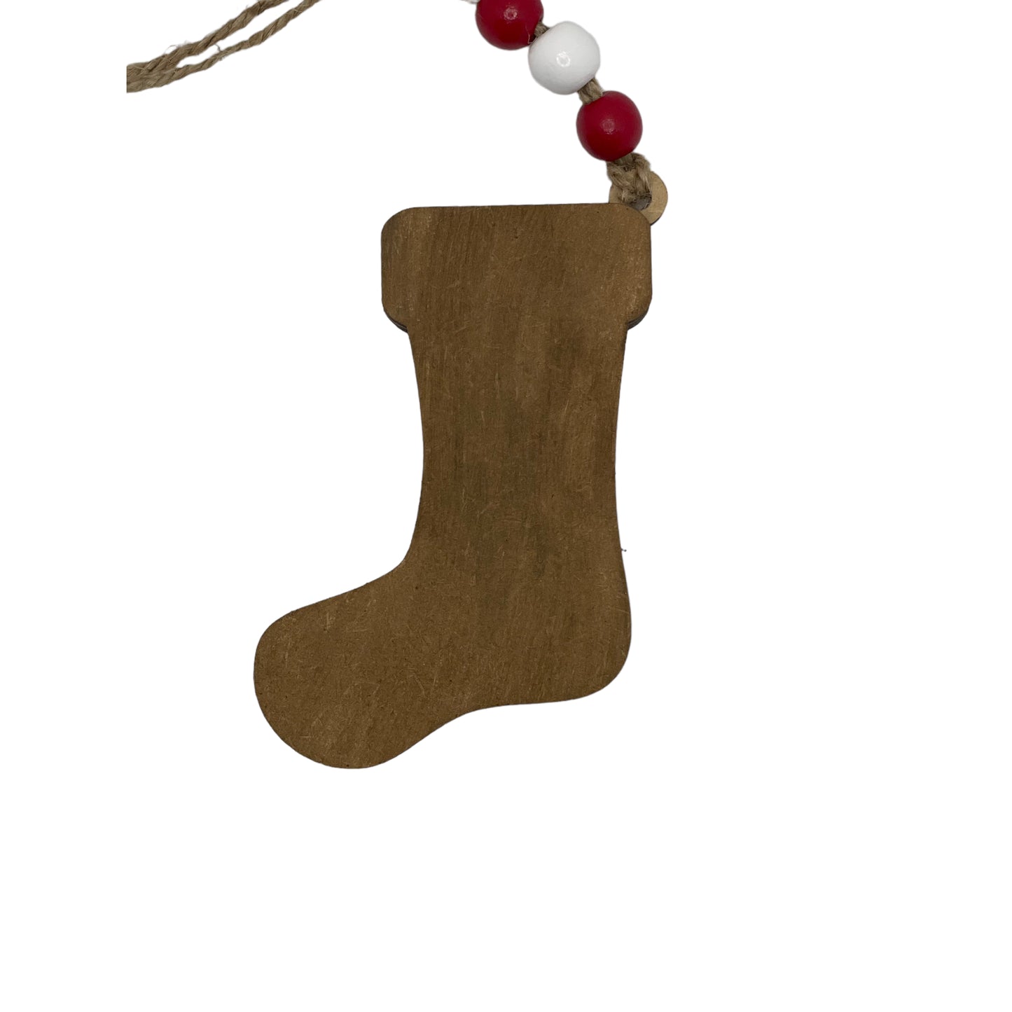 Christmas Ornament - Red Stocking Sock - Money/Gift Card Holder