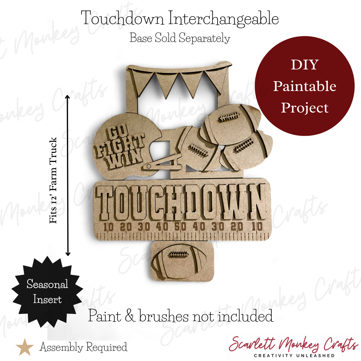 Touchdown Interchangeable - Paintable Project