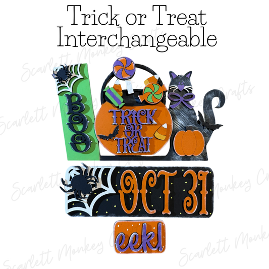 Trick or Treat Interchangeable